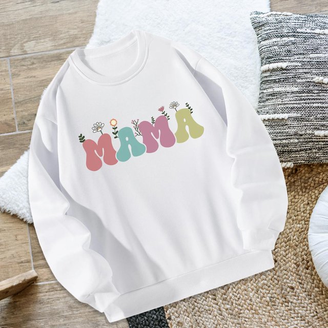 Sudadera para mujer, camisa, jersey, regalo básico para el día de la madre, camisetas con cuello redondo, ropa deportiva para vacaciones, uso diario, , S S