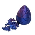 thumbnail image 4 of 6 huevos de dragón impresos en 3D de Kabnic, dragón de cristal articulado, huevo sorpresa, juguete antiestrés para el hogar, la oficina y regalos para niños, 4 of 8