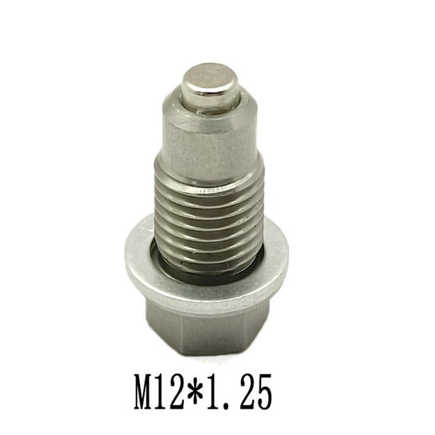 Threaded Drain Plugmagnetic Oil Drain Plug M14/m18 - Universal Aluminum Oil  Pan Drain Nut