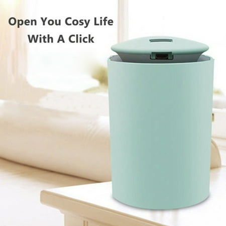 Fznkrag Mini Humidifier USB Cool Mist Humidifiers with LED Warm Night Light Portable Air Humidifier for Baby Bedroom Travel Office Home Car