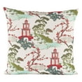 thumbnail image 5 of SIScovers  Tranquil Pagoda Print Throw Pillow 22 x 22 - Kirin Pearl, 5 of 5