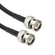thumbnail image 3 of BNC Macho a BNC Macho Coaxial Cable RG58 Baja Pérdida RF Coaxial Cable 50 Ohm 50Pies, 3 of 5