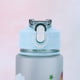 thumbnail image 4 of Botella Espacial Dibujos Animados 800 Ml Con Paja Y para Al Aire Libre () Verde, 4 of 9