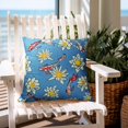 thumbnail image 4 of Throw Pillow Covers 18x18 Inch Set of 2, Decorative Pastoral Pillow Cases for Living Room and Outdoor Sofa, Ocean, 4 of 4