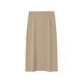 thumbnail image 6 of UJNDER Women's Pencil Skirt Mid Length Slim Fit Stretchy Work Skirt High Waist Bodycon Elegant Formal Womens Skirts Beige M, 6 of 6