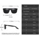 thumbnail image 4 of Perfectmiaoxuan Polarized sunglasses for men/women; Vintage/classic/elegant light frame; HD pilot lenses; Golf/driving/fishing/travel Eyewear, 4 of 5