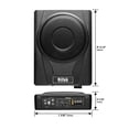 thumbnail image 3 of Subwoofer para coche BOSS Audio Systems BASS8K de 8 pulgadas y 800 W para debajo del asiento, 3 of 5