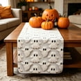 thumbnail image 4 of Pumpkin Quilted Embroidered Table Runner, 3D Fall Thanksgiving Tablecloth for Party Home Kitchen Dining Decor, 4 of 9