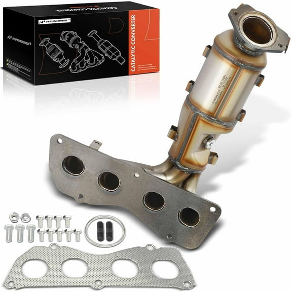 A-Premium Front Exhaust Manifold Catalytic Converter Kit Direct-Fit Compatible with Toyota Camry 2010-2011, EPA Compliant, Replace# 2505136040, 250510V020