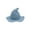 Blue, variant on Cathery Adult/Kids Witch Hat Wide Brim Foldable Pointed Cap Modern Cotton Wool Hat for Halloween Party Costume Accessories