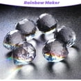 thumbnail image 5 of 24PCS Chandelier Crystals Replacement,Crystal Suncatcher Beads, Crystal Glass Ball Chandelier Prisms Pendants Parts Rainbow Clear Glass Ornaments For Crafts For Christmas Tree Decor, 5 of 9
