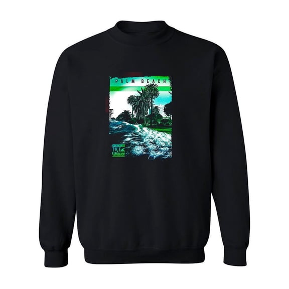 Palm Beach, Florida. Sweatshirt Men -Image by Shutterstock, Male Large