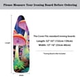 thumbnail image 5 of HELLHERO Colorful Mushroom Pattern Ironing Board Cover 3 Fasteners Elastic Edge Replacement Accessories for Table Top, 5 of 5