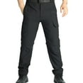 thumbnail image 1 of Zszcpp Mens Work Pants Convertible Hiking Lightweight Zip Off Breathable Cargo Going Out Lounge Trousers Casual Trouser, 1 of 9