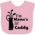 thumbnail image 3 of Inktastic I'm Mama's Lil' Caddy Golf for Kids Boys or Girls Baby Bib, 3 of 4