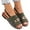 Green, variant on Slippers for Women,Plus Size Shoes with Elasticated Fabric Floral Ornaments Wide Width Comfortable Plus Size Shoes for All Day Wear,Womens Slippers,Beige,8