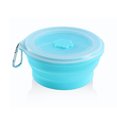 thumbnail image 2 of Cheers.US Portable Collapsible Food Storage Containers With Lids,Collapsible Bowls for Camping,Collapsible Silicone Lunch Box, Leftover Meal Box,BPA Free, Microwave, Freezer Safe, 2 of 5