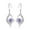 Purple, variant on BNNG Women'S Cubic Zirconia Earrings Cz Cluster Stud Earrings Women'S Cubic Zirconia Earrings Women's Pendant Earrings Eternal Heart Ladies Temperament Long Fashion Heart Earrings