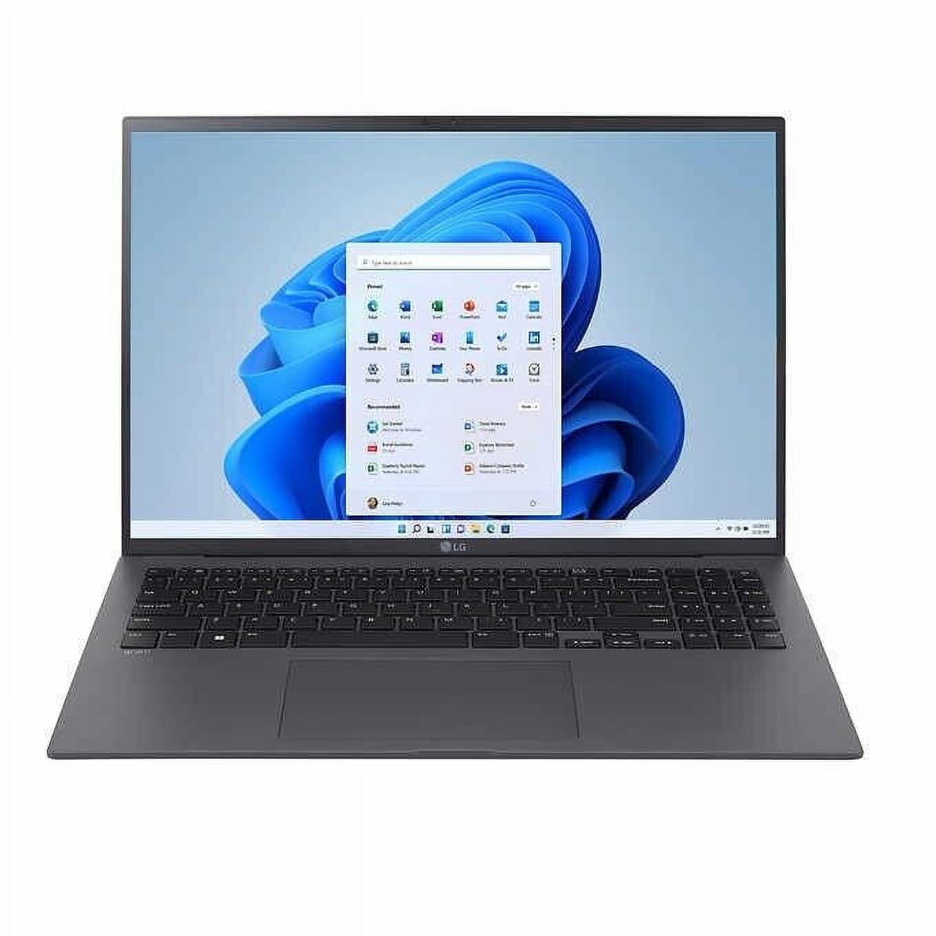LG gram 15.6 Laptop 13th Gen Intel i5 1080p Backlit Keyboard Bluetooth Windows 11 16GB Walmart