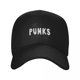 thumbnail image 5 of Gorra de béisbol punk para hombre y mujer, con visera protectora, snapback. Gorras Old Punks Never Die., 5 of 7