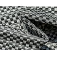 thumbnail image 4 of Unique Loom Outdoor Border Collection Area Rug - Checkered (3' 3" x 5' Rectangle Gray/Black), 4 of 7