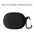thumbnail image 5 of Silicone Earbuds Protective Case Bag w/ Hook for Beats Studio Buds (Black), 5 of 9