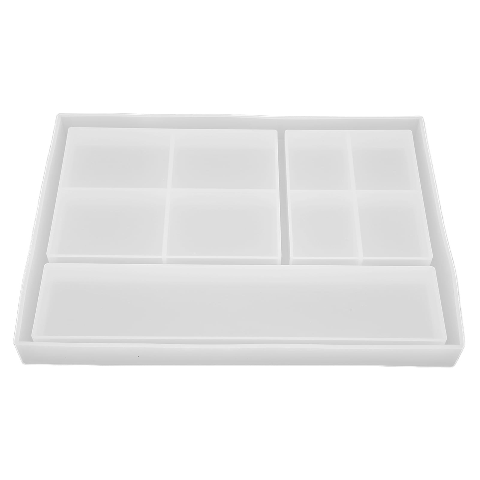 Storage Box Silicone Mold, Easy To Demold DIY Crystal Mold  For Making Resin Molds