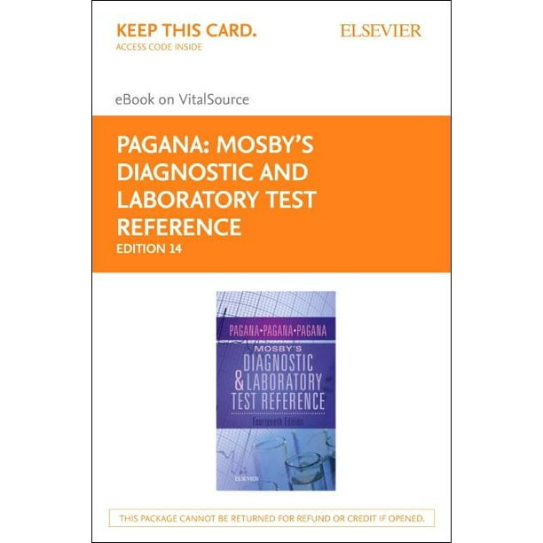Mosby's Diagnostic and Laboratory Test Reference Elsevier eBook on