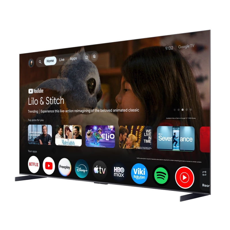 TCL 98” QM8L Series SQD-Mini LED QLED Smart Google TV (NEW 2026) - TCL Deep Color System with Super QLED, Up to LD4000 Precise Dimming Series, Up to HDR6000 Peak Nits, WHVA 2.0 Ultra Panel - 98QM8L gallery view