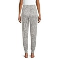 thumbnail image 4 of Secret Treasures Women's and Women's Plus Size Hacci Knit Pajama Jogger Pants, 4 of 5