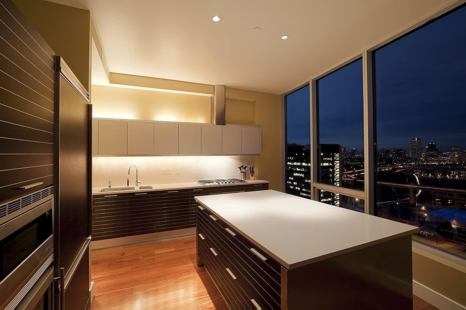 GE Slimline 14in. Fluorescent Light Fixture, Plug-in, 5ft. Power Cord, F8T5 Bulb, Warm White, 10168