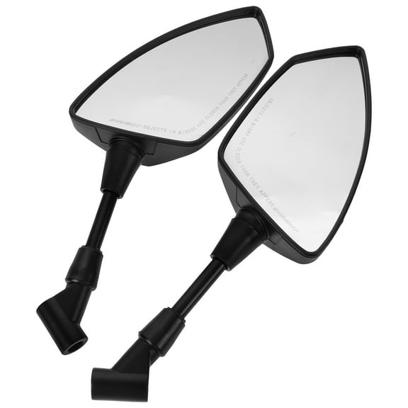 PENIKOKO Motorcycle Handlebar Mirrors 1 Set High Definition Rearview Safety Mirrors for Motorbike Riding
