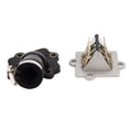 thumbnail image 3 of Carburetor Interface Intake Manifold Carburetor Intake Manifold Joint Boot Reed Valve Fit For  Jog 50 CY50 1992-2001, 3 of 8