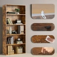 thumbnail image 4 of CONCETTA 5 Shelf Bookcase, 53 Inch Tall Floor Standing Open Bookshelf for Home Office and Living Room, Classic Rust, 4 of 6