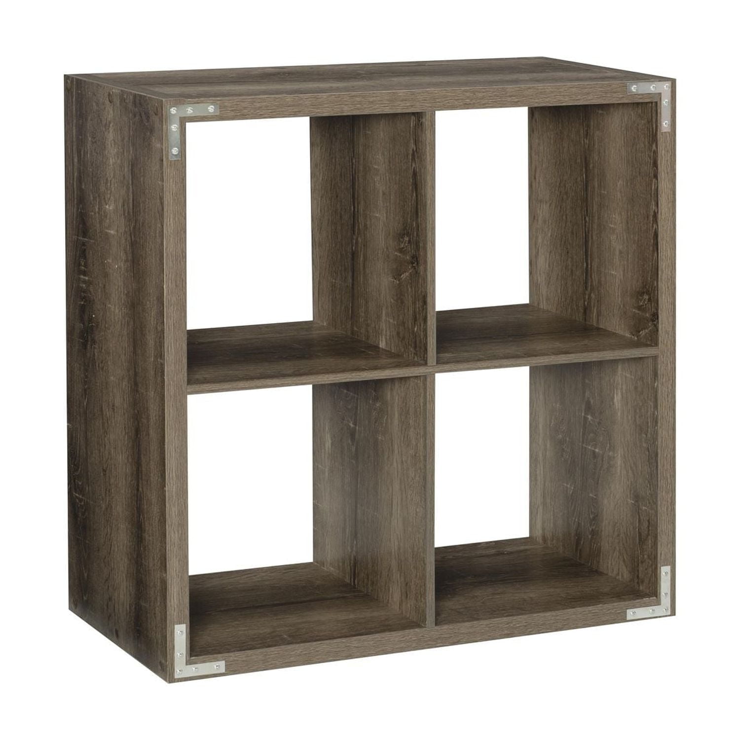 Gorham 4 Cubby Armoire de Rangement en Gris