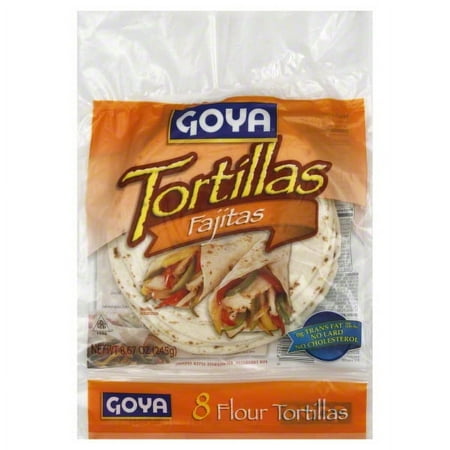Goya Foods Fajita Flour Tortillas, 10 Count