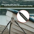thumbnail image 3 of FLOODKING 2 Pack Single Hook Mooring Rope 3FT - Bungee Dock Lines with Bumper for Kayaks, Boats, Jet Skis, 3 of 6