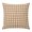 Tan, Camel, White, variant on Throw Pillow Covers 16x16 Inch, Red Buffalo Plaid Decorative Pillow Cases for Couch Sofa Bed, Farmhouse Checkered Boho Vintage Cotton Linen Square Home Decor Pillowcases with Hidden Zipper