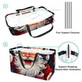 thumbnail image 4 of Santa Claus Large Capacity Reusable Foldable Oxford Cloth Storage Bin - Decorative Box, Collapsible Bucket, and Convenient Storage Basket, 4 of 7
