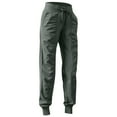 thumbnail image 4 of LNGOOR Women‘s Running Pants High Waisted Drawstring Quick Dry Jogger Sweatpants Casual Workout Sport Trousers with Pockets Ladies Clothes, 4 of 5