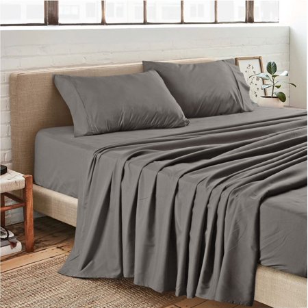 1800 Series 4 Piece Bed Sheet Set Hotel Luxury Ultra Soft Deep Pocket Sheets Set