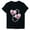 Black 11, variant on Women T-shirts Love Hearts Printed Short Sleeve Tops Crew Neck Tshirts Valentine's Day Shirts Casual Graphic Tees (XL, Black 12)