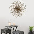 thumbnail image 4 of Joveco 20" Metal Flower Wall Decor Art Sculptures Distressed Hanging for Outdoor Living Room, 4 of 10