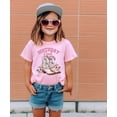 thumbnail image 5 of Birthday Girl Shirt for Toddlers & Kids Pink Western Cowgirl Floral Boots Party Tee Pink Shirt Youth Large, 5 of 8
