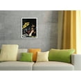 thumbnail image 4 of 711 Ocean Drive (Der Henker sass am Tisch) - Starring Edmond O’Brian - Vintage German Film Movie Poster by Will Williams c.1950 - Japanese Unryu Rice Paper Art Print (Unframed) 18 x 24 in, 4 of 4