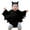 ZA3-Black, variant on First Birthday Outfit For Girls Boys Newborn Bodysuit Soft Cute First Pumpkin Bat Hoodie Playsuit Infant Outfits