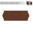thumbnail image 2 of HOME WEAVERS Waterford Collection Cotton Bath Runner Rug, 22" x 60", Chocolate, 2 of 8