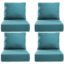 Bellefurn Luxury Outdoor Deep Seat Cushion 22 X 24 X 6 inch for Patio Furniture,Outdoor Sofa Cushions Chairs Cushions,Waterproof & Fade Resistant Patio Furniture Cushions for Wicker Chair,Couch