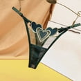 thumbnail image 3 of yunLCZ Women's Cotton Underwear High Waist Women Sexy Lace Briefs Hollow Out Panties Crochet Lace Up Panty Thongs G String Lingerie Underwear, 3 of 3