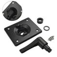 thumbnail image 1 of Bgsha Kayak Canoe Rudder Accessories Boat Rudder Control Parts Kit Handle Square Base, 1 of 9
